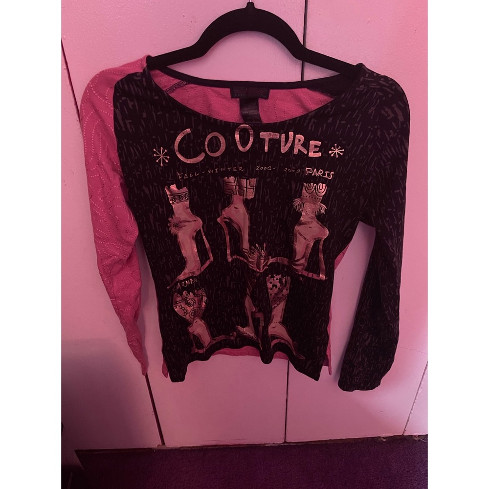 Custo Barcelona Graphic Long-Sleeved Shirt 👚